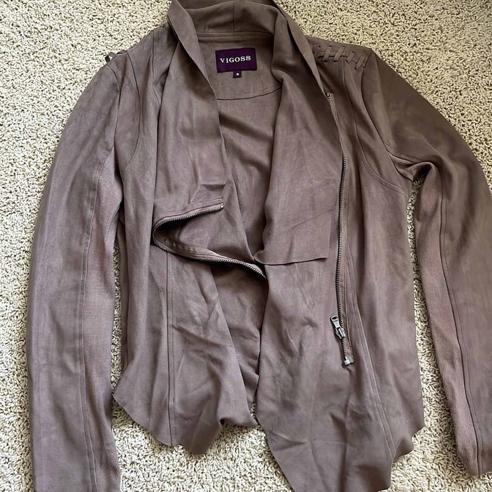 Vigoss faux suede jacket